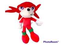 peluche SONIC 25CM rojo