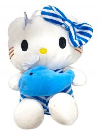 peluche KT 25CM -azul