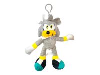 peluche llavero  sonic 13cm gri