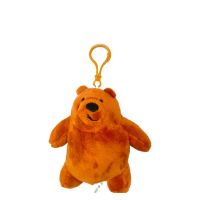 peluche llavero  oso 12cm marro