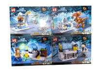 lego dnosaur x4 77pcs mg283