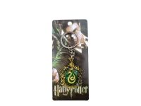 llavero   mtal harry potter  escudo -verde