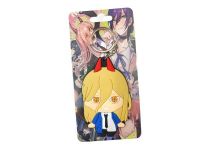 llavero  goma  chainsaw man-3