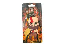 llavero  goma kratos
