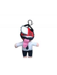 peluche  llavero chainsaw neg