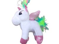 peluche   llavero unigornio bco