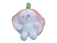 peluche  tranformabie zanahoria 20cm 