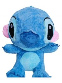 peluche  stitch  azul orejas caidas 35cm
