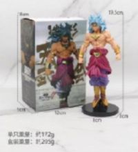 dragon ball  broli  18cm caja