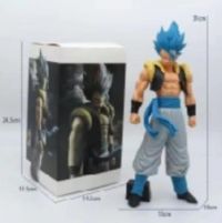 dragon ball  gogeta  caja  25cm azui