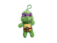 peluche llavero  totugas ninjas 14cm violeta