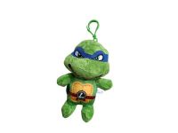 peluche llavero  totugas ninjas 14cm azul