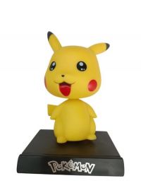 muneco para auto mueve la czbeza   PK  pikachu13CM