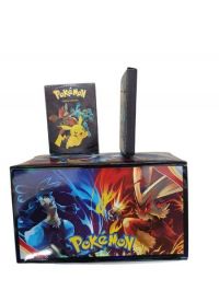carta aluminio  pokemo  x20b negro