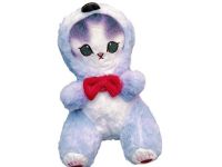 peluche  gatitos 22cm gris