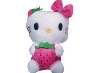 peluche kitte c/accesorio  rojo 22cm