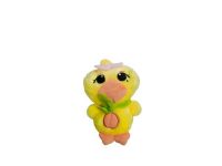 peluche  llavero  black pink pato -lisa 11cm