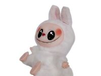 peluche  llavero LABUBU alas pueden volar 16cm bco