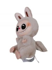 peluche  llavero LABUBU alas pueden volar 16cm gri