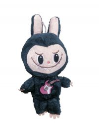 peluche   LABUBU c/guitarra 30cm gri