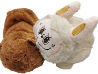 peluche  dobiar labubu/cabipara 15cm beige