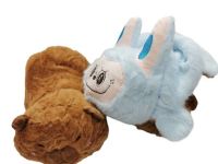 peluche  dobiar labubu/cabipara 15cm azul claro 