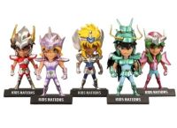 cavaleiro do zodiaco  x5  bolsa  8cm