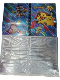  album  pokemon coleccionador chico holografico x 9   45x30cm