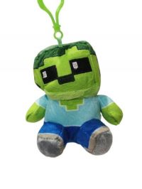 peluche llavero MINECRAFT  zombien 10cm