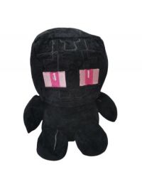 peluche l MINECRAFT   negro  25cm