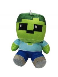 peluche l MINECRAFT   zombie   25cm