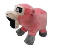 peluche l MINECRAFT   rosa 25cm