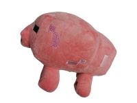 peluche minecraft vaca rosaa 22cm