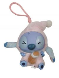 peluche llavero c/cuerda ST  15cm  rosaa