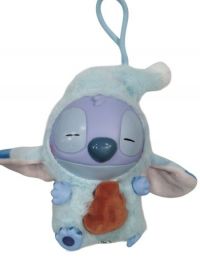 peluche llavero c/cuerda ST  15cm  azu/marro