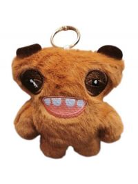peluche llavero FUGGLER  monster 10cm marro