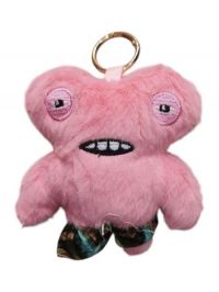 peluche llavero FUGGLER  monster 10cm rosaa