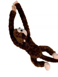 peluche  lMONA beazo largo marron  55cm