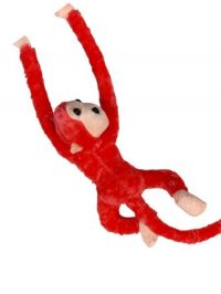 peluche  lMONA beazo largo rojo  55cm