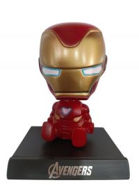 muneco para auto mueve la czbeza   LRONMAN  13CM