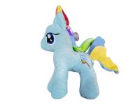 peluche  pony rainbow 25cm