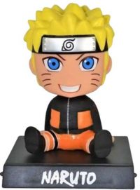 muneco p/aut  mueve la cabeza NARUTO c/caja 11cm