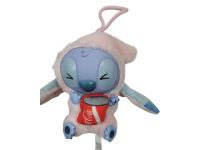 peluche llavero c/cuerda ST  15cm  rosaa/coca