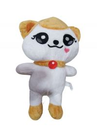 peluche  KPOP IVE  bco    23cm