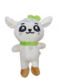 peluche  KPOP IVE  bco/verdes  23cm
