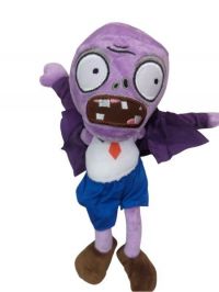 peluche zombie  27cm  purpura