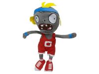 peluche zombie  27cm  rojo