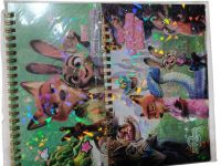 libreta  stickrs ZOOTOPIA 15x20cm