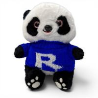 peluche  felpa   PANDA c/azul 23cm