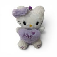 peluche  llavero KT  c/love  purpura  13cm